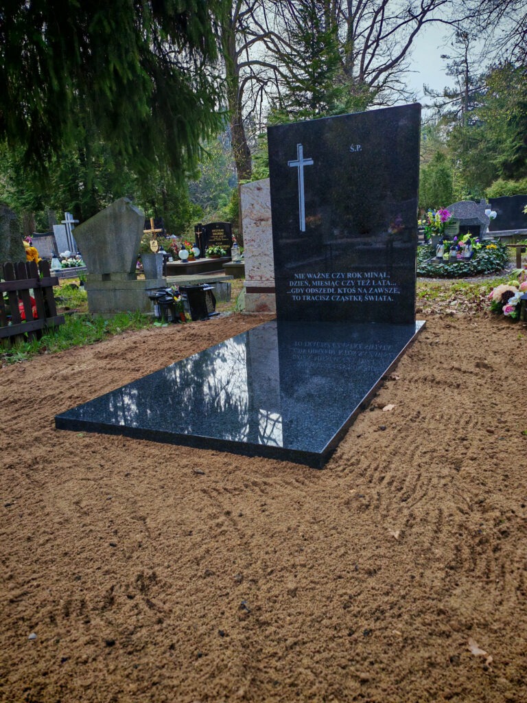 minimalistyczny nagrobek impala